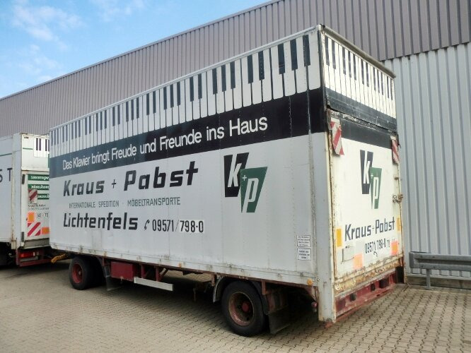 Sommer - - Sommer AC 160 TL, Möbelkofferanhänger, LBW, 55cbm - 밀폐형 박스 트레일러 : 사진 2 Sommer - - Sommer AC 160 TL, Möbelkofferanhänger, LBW, 55cbm - 밀폐형 박스 트레일러 : 사진 2