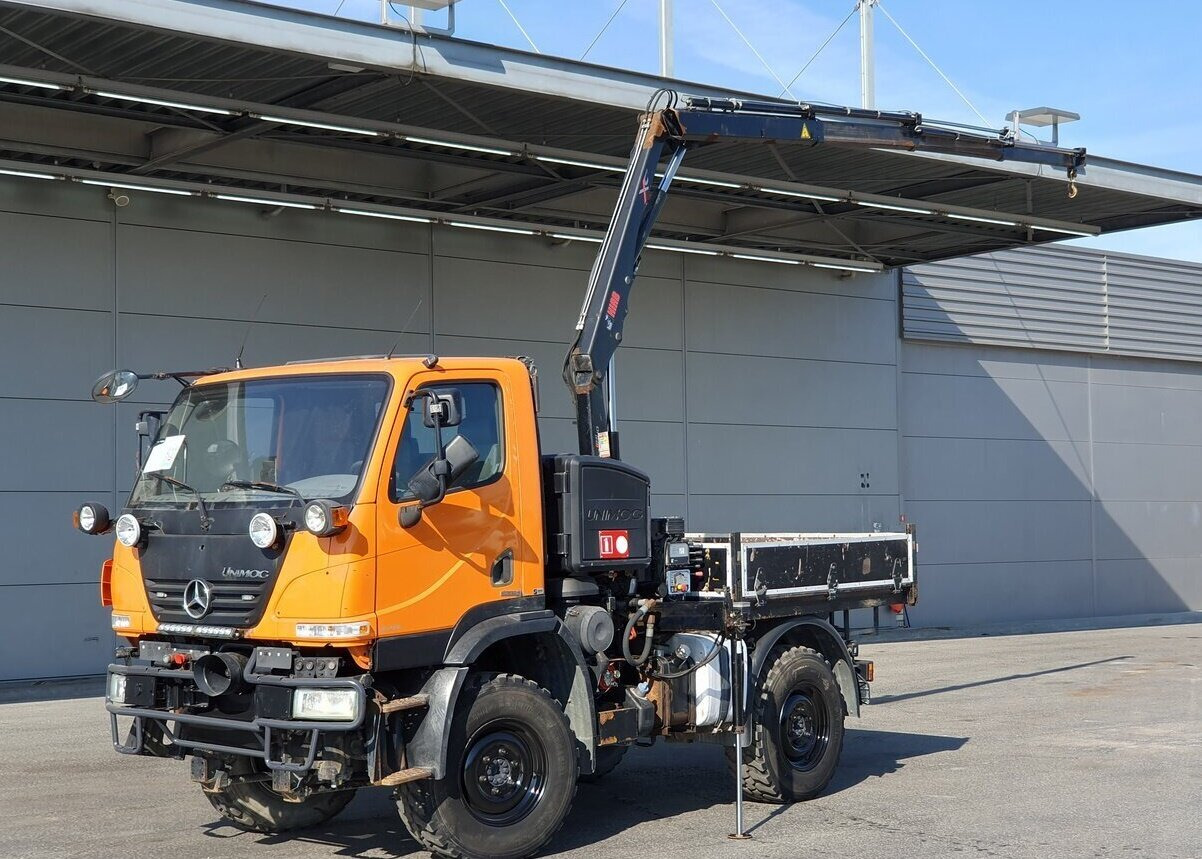 Unimog U 20 4x4 U 20 4x4, Zapfwelle, Kran Hiab 022D-3 HiDuo, Funk - 밴 : 사진 1 Unimog U 20 4x4 U 20 4x4, Zapfwelle, Kran Hiab 022D-3 HiDuo, Funk - 밴 : 사진 1