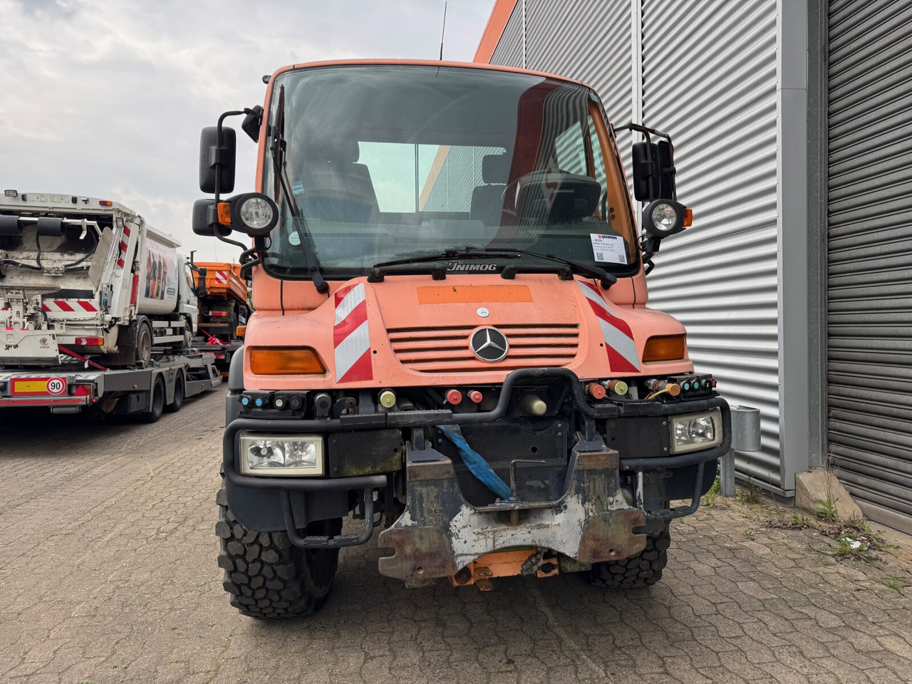 Unimog U 400 405/12 4x4 U 400 405/12 4x4, Kipper, Kommunalhydraulik, VarioPilot, Zapfwelle - 밴 : 사진 3 Unimog U 400 405/12 4x4 U 400 405/12 4x4, Kipper, Kommunalhydraulik, VarioPilot, Zapfwelle - 밴 : 사진 3