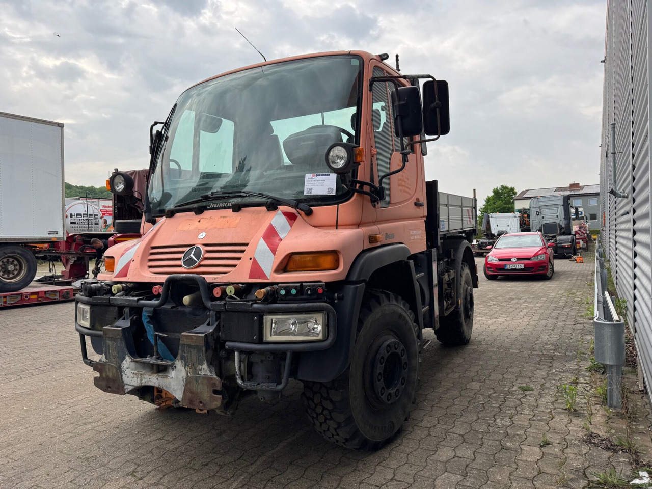 Unimog U 400 405/12 4x4 U 400 405/12 4x4, Kipper, Kommunalhydraulik, VarioPilot, Zapfwelle - 밴 : 사진 4 Unimog U 400 405/12 4x4 U 400 405/12 4x4, Kipper, Kommunalhydraulik, VarioPilot, Zapfwelle - 밴 : 사진 4
