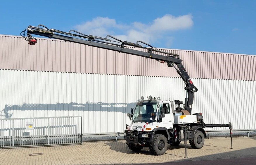 Unimog U400 4x4 U400 4x4, Frontzapfwelle, Heckkran Hiab XS 144-E4 HiDuo, Seilwinde, Funk - 모바일 크레인 : 사진 1 Unimog U400 4x4 U400 4x4, Frontzapfwelle, Heckkran Hiab XS 144-E4 HiDuo, Seilwinde, Funk - 모바일 크레인 : 사진 1