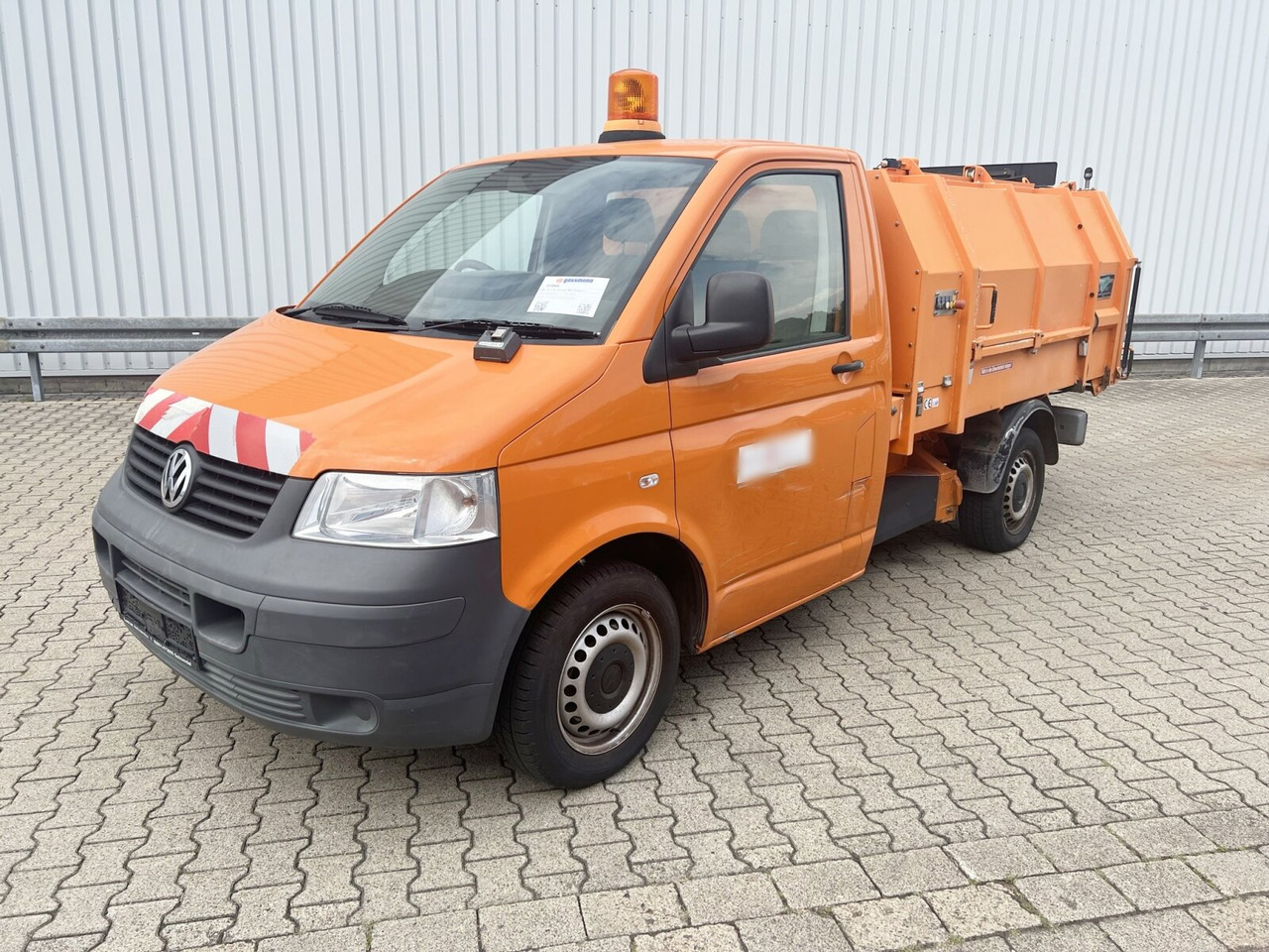 Volkswagen T5 1.9 TDI 4x2 Müllwagen T5 1.9 TDI 4x2, Hagemann Müllpreßaufbau ca. 3,4m³, Rechtslenker - 쓰레기차 : 사진 1 Volkswagen T5 1.9 TDI 4x2 Müllwagen T5 1.9 TDI 4x2, Hagemann Müllpreßaufbau ca. 3,4m³, Rechtslenker - 쓰레기차 : 사진 1