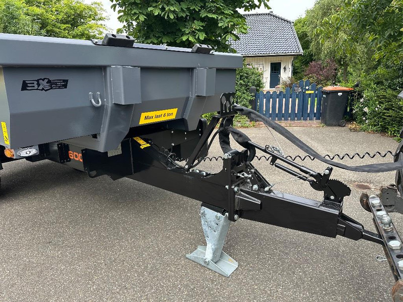 신규 덤프 트레일러 Palmse Trailer PT600E-1A bakkenwagen bakkenkar kipper dumper : 사진 8