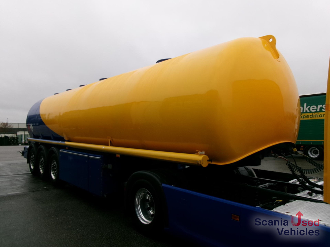 KTS/Schrader Tankaufl. 5 Kammern - 유조 세미 트레일러 : 사진 1 KTS/Schrader Tankaufl. 5 Kammern - 유조 세미 트레일러 : 사진 1