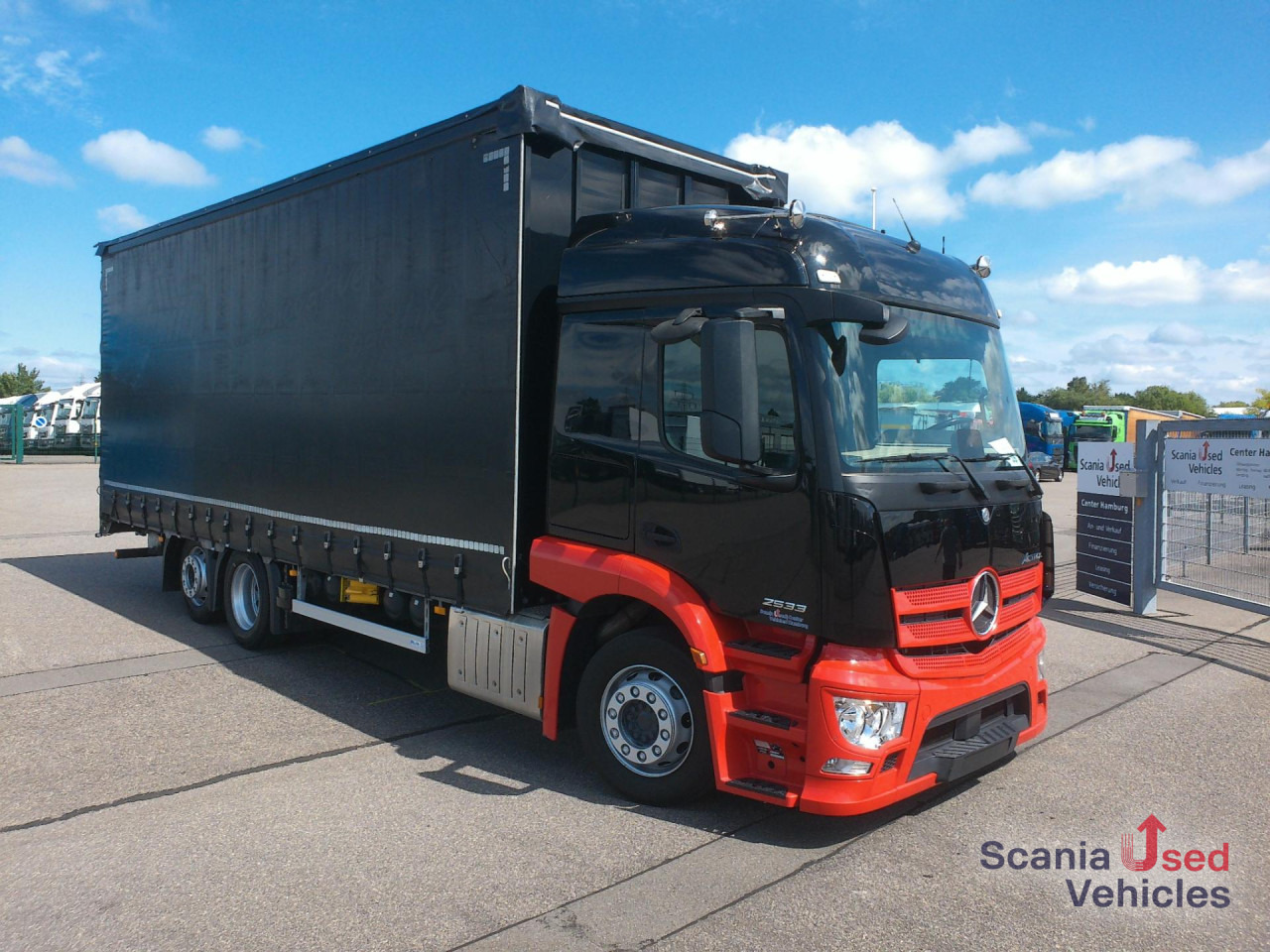 MERCEDES-BENZ Actros 2533L Volumen - 커튼사이더 트럭 : 사진 1 MERCEDES-BENZ Actros 2533L Volumen - 커튼사이더 트럭 : 사진 1