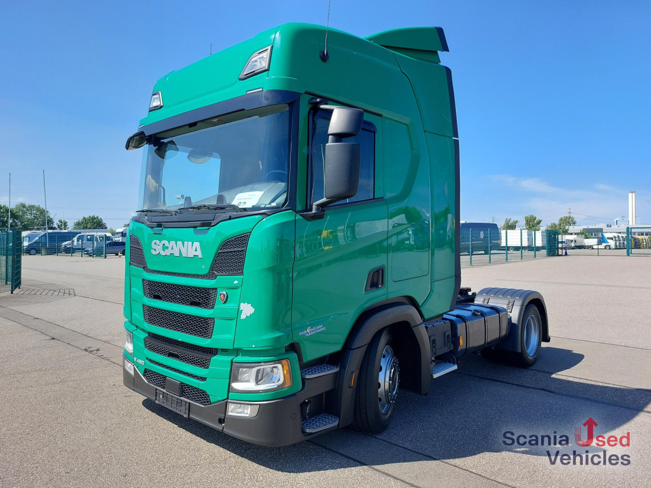 SCANIA R 450 A4X2 EB Volumen Mega Jumbo Standklima DAB - 트랙터 유닛 : 사진 1 SCANIA R 450 A4X2 EB Volumen Mega Jumbo Standklima DAB - 트랙터 유닛 : 사진 1