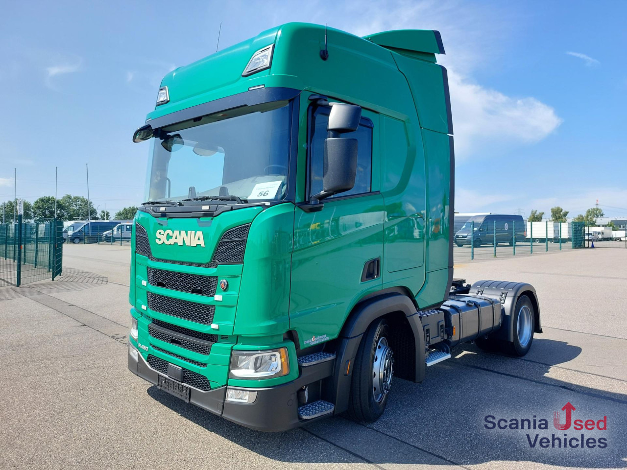 SCANIA R 450 A4x2EB DAB Standklima Mega Jumbo Volumen 2 T - 트랙터 유닛 : 사진 1 SCANIA R 450 A4x2EB DAB Standklima Mega Jumbo Volumen 2 T - 트랙터 유닛 : 사진 1