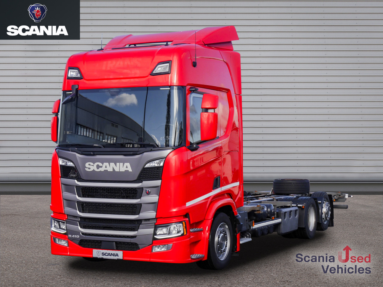 SCANIA R 410 B6x2*4LB Jumbo, Lenkachse, Standklima - 컨테이너 운반 장치/ 스와프 보디 트럭 : 사진 1 SCANIA R 410 B6x2*4LB Jumbo, Lenkachse, Standklima - 컨테이너 운반 장치/ 스와프 보디 트럭 : 사진 1