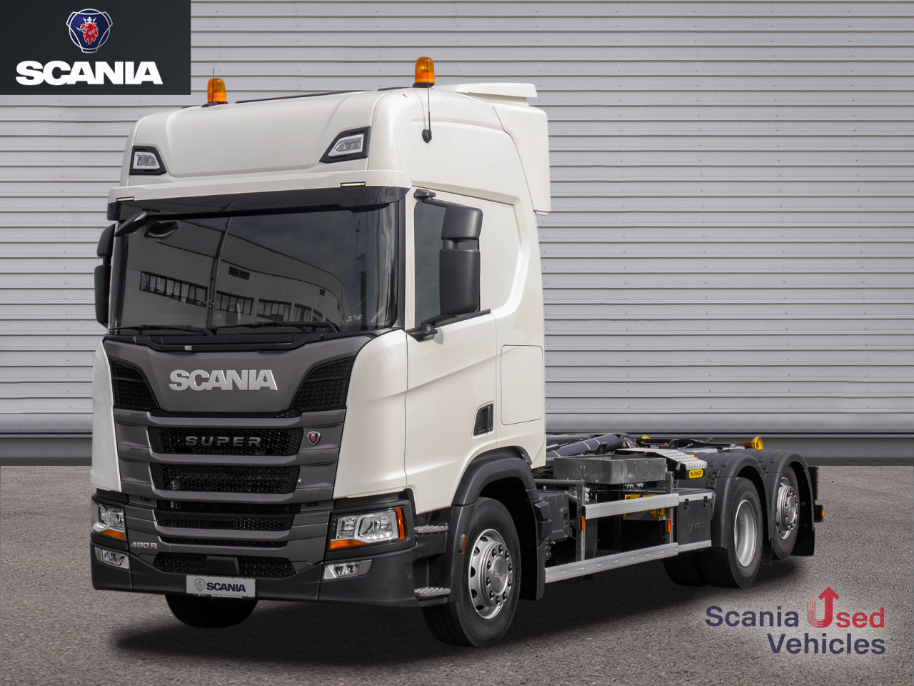 SCANIA R 460 B6x2*4NA - SUPER - PALFINGER PH T 20 - 후크 리프트 트럭 : 사진 1 SCANIA R 460 B6x2*4NA - SUPER - PALFINGER PH T 20 - 후크 리프트 트럭 : 사진 1