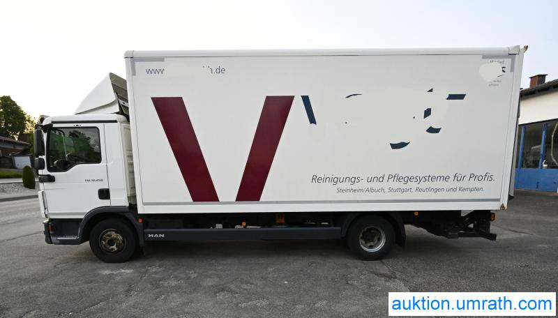 MAN MAN TGL 12.250 4x2 L/BL Koffer Ladebordwand Klimaautomatik NAVI Luftfederung Automatikgetriebe EURO 6 - 박스 트럭 : 사진 1 MAN MAN TGL 12.250 4x2 L/BL Koffer Ladebordwand Klimaautomatik NAVI Luftfederung Automatikgetriebe EURO 6 - 박스 트럭 : 사진 1
