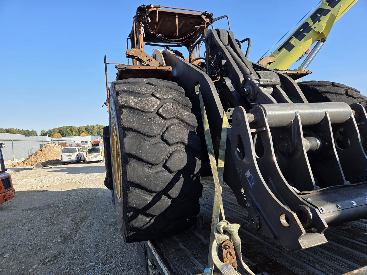 VOLVO L150 Bj: 2020 Brandschaden hydr. Schnellwechsler - 휠 로더 : 사진 2 VOLVO L150 Bj: 2020 Brandschaden hydr. Schnellwechsler - 휠 로더 : 사진 2