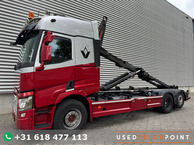 Renault T480 / 6X2 / MultiLift 26T / Roof Klima / TUV: 8-2025 / NL Truck - 후크 리프트 트럭 : 사진 1 Renault T480 / 6X2 / MultiLift 26T / Roof Klima / TUV: 8-2025 / NL Truck - 후크 리프트 트럭 : 사진 1