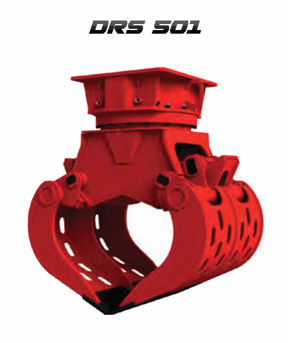 DEMOQ DRS501 Hydraulic Polyp -grab 970 kg - 그래플 건설기계 용 : 사진 1 DEMOQ DRS501 Hydraulic Polyp -grab 970 kg - 그래플 건설기계 용 : 사진 1