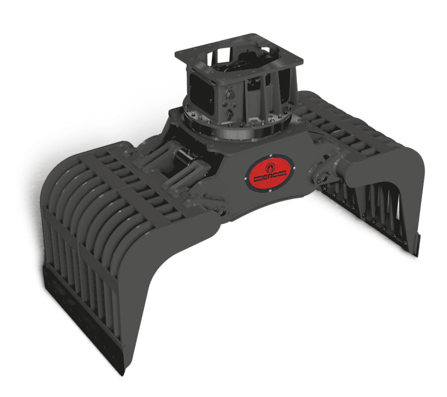 DEMOQ DSM100 typ A Rotating Gripper 980 kg - 그래플 건설기계 용 : 사진 3 DEMOQ DSM100 typ A Rotating Gripper 980 kg - 그래플 건설기계 용 : 사진 3