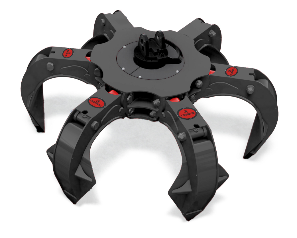 DEMOQ PC330 Hydraulic Polyp -grab - 그래플 건설기계 용 : 사진 2 DEMOQ PC330 Hydraulic Polyp -grab - 그래플 건설기계 용 : 사진 2