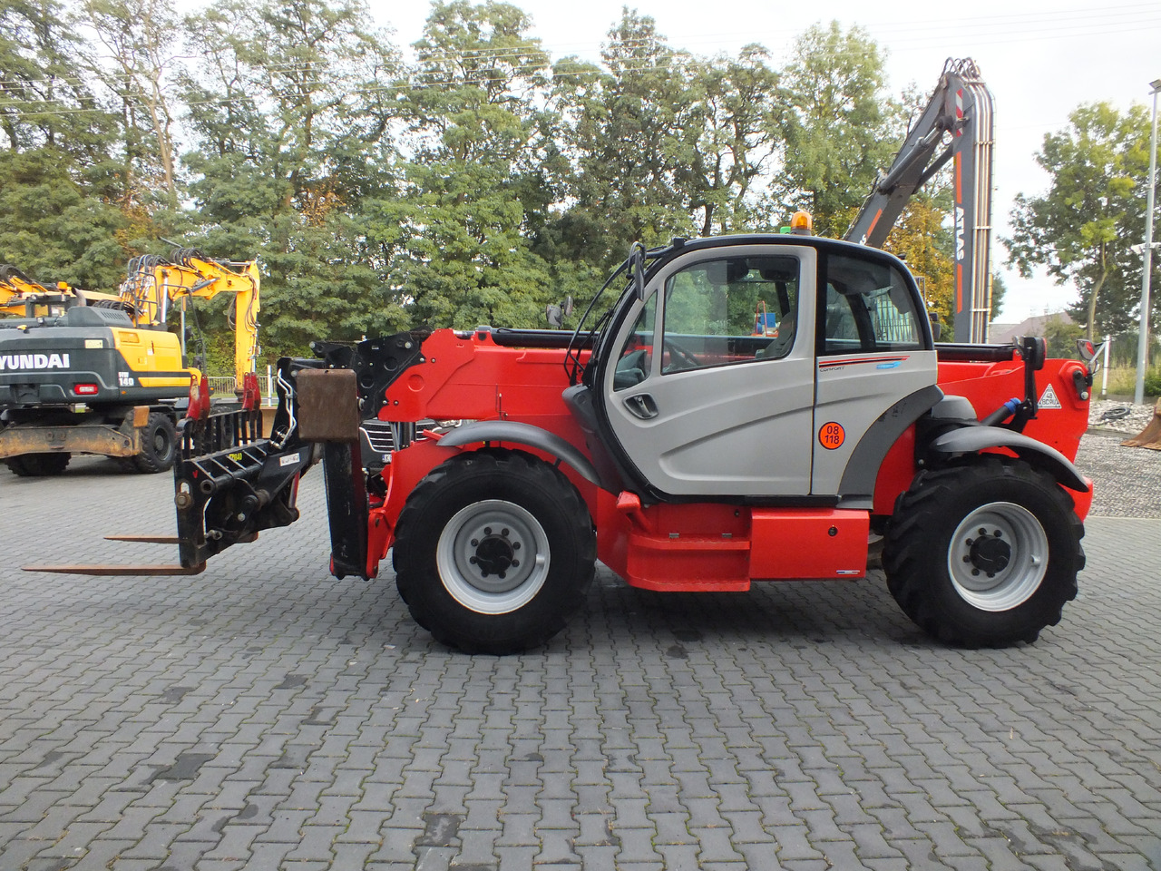 MANITOU MT1840 - 망원형 휠 로더 건설기계 용 : 사진 3 MANITOU MT1840 - 망원형 휠 로더 건설기계 용 : 사진 3