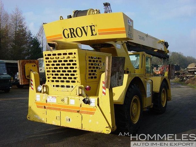 Grove RT58 D - 험한 지형 크레인 : 사진 3 Grove RT58 D - 험한 지형 크레인 : 사진 3