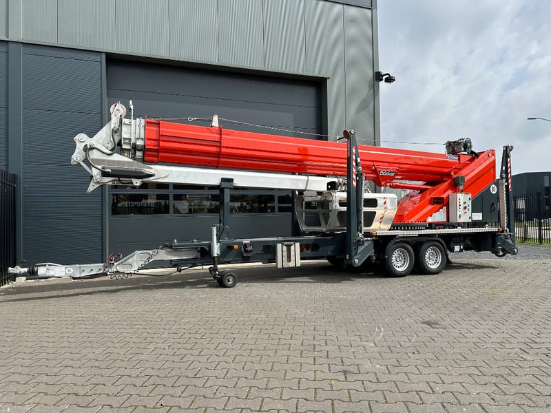 Böcker AHK 36/2400 Trailer Crane with basket, 1.433 hours - 전천후 지형 크레인 : 사진 1 Böcker AHK 36/2400 Trailer Crane with basket, 1.433 hours - 전천후 지형 크레인 : 사진 1