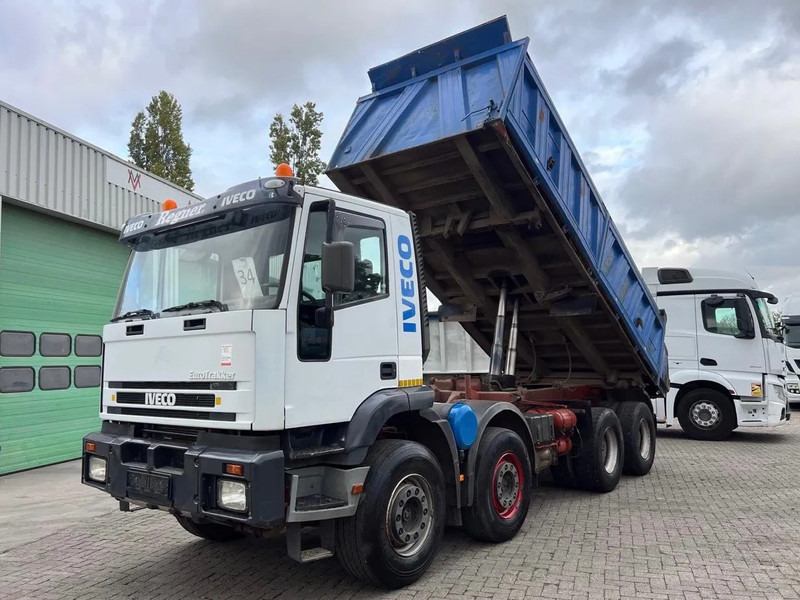 Iveco Eurotrakker 340E37 8x4, Manual injection, STEEL DUMPER, FULL SPRING - 덤프트럭 : 사진 1 Iveco Eurotrakker 340E37 8x4, Manual injection, STEEL DUMPER, FULL SPRING - 덤프트럭 : 사진 1