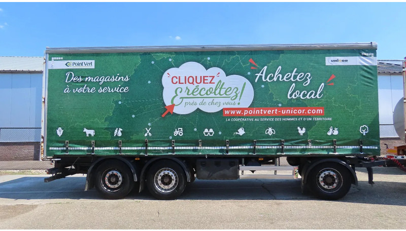 Lecitrailer 27000 kg! Liftaxel, 3 axel BPW, Edscha - 커튼사이더 트레일러 : 사진 1 Lecitrailer 27000 kg! Liftaxel, 3 axel BPW, Edscha - 커튼사이더 트레일러 : 사진 1