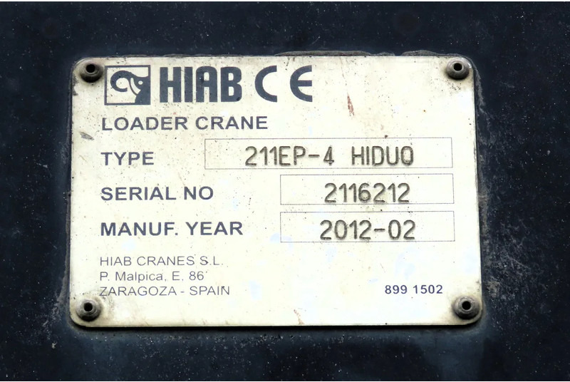 Renault Kerax 430 HIAB 211 EP4 , 6x4 - 크레인 트럭 : 사진 4 Renault Kerax 430 HIAB 211 EP4 , 6x4 - 크레인 트럭 : 사진 4