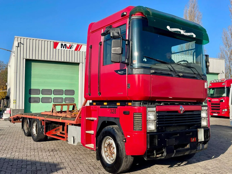 Renault Magnum 430 6x2, Manuel, MACK, TELMA, En excellent état ! - 자동 운반 장치 트럭 : 사진 1 Renault Magnum 430 6x2, Manuel, MACK, TELMA, En excellent état ! - 자동 운반 장치 트럭 : 사진 1