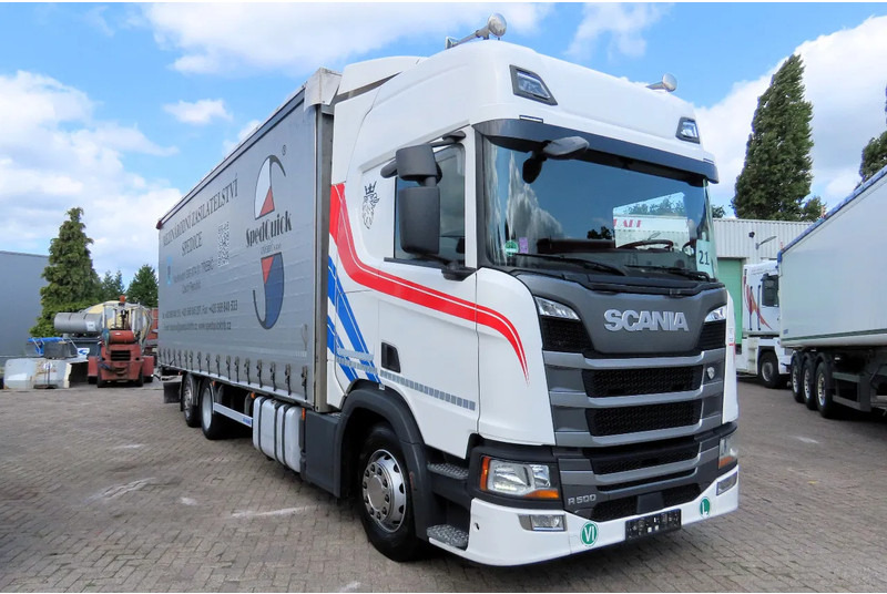 Scania R500 NGS 60M3, RETARDER, 2X FUEL TANK, FRIGO, FULL OPTION - 커튼사이더 트럭 : 사진 3 Scania R500 NGS 60M3, RETARDER, 2X FUEL TANK, FRIGO, FULL OPTION - 커튼사이더 트럭 : 사진 3