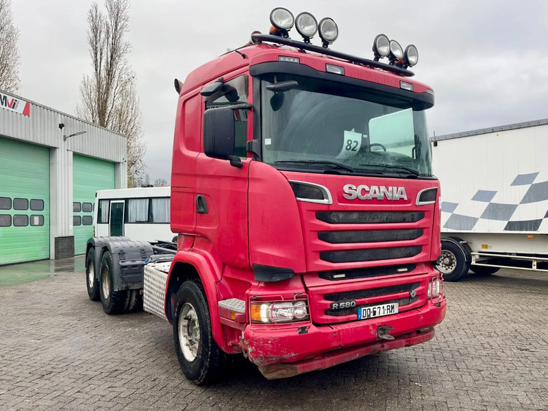 Scania R580 V8 6x4, RETARDER, FULL SPRING! hub reduction, BIG Axels - 캡 새시 트럭 : 사진 2 Scania R580 V8 6x4, RETARDER, FULL SPRING! hub reduction, BIG Axels - 캡 새시 트럭 : 사진 2