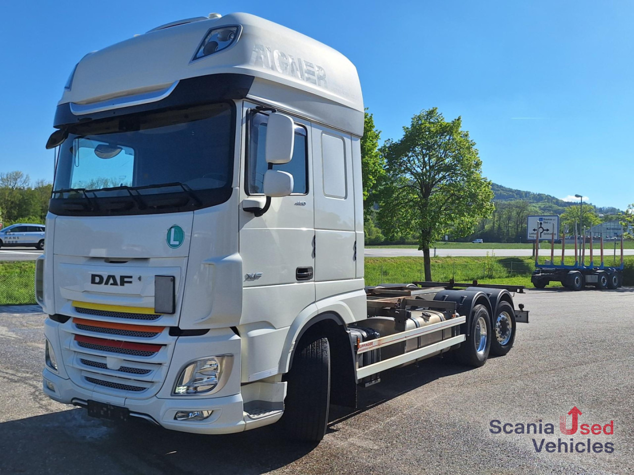 DAF XF 480 6X2 BDF Super Space Lenkachse ! - 컨테이너 운반 장치/ 스와프 보디 트럭 : 사진 1 DAF XF 480 6X2 BDF Super Space Lenkachse ! - 컨테이너 운반 장치/ 스와프 보디 트럭 : 사진 1