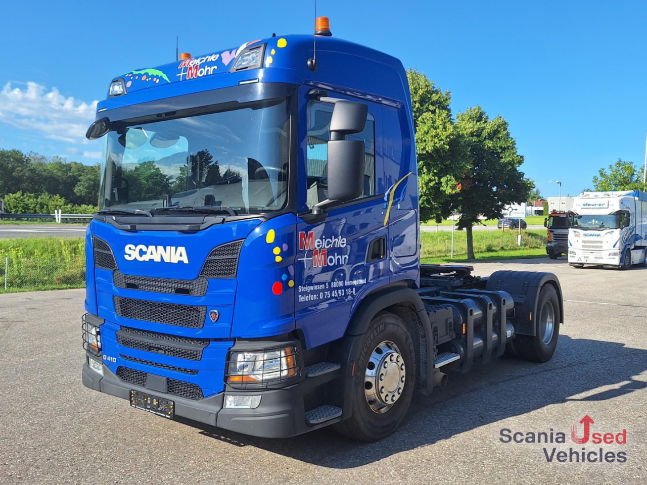 SCANIA G 410 A4x2NA CNG Kipphydraulik !! - 트랙터 유닛 : 사진 1 SCANIA G 410 A4x2NA CNG Kipphydraulik !! - 트랙터 유닛 : 사진 1