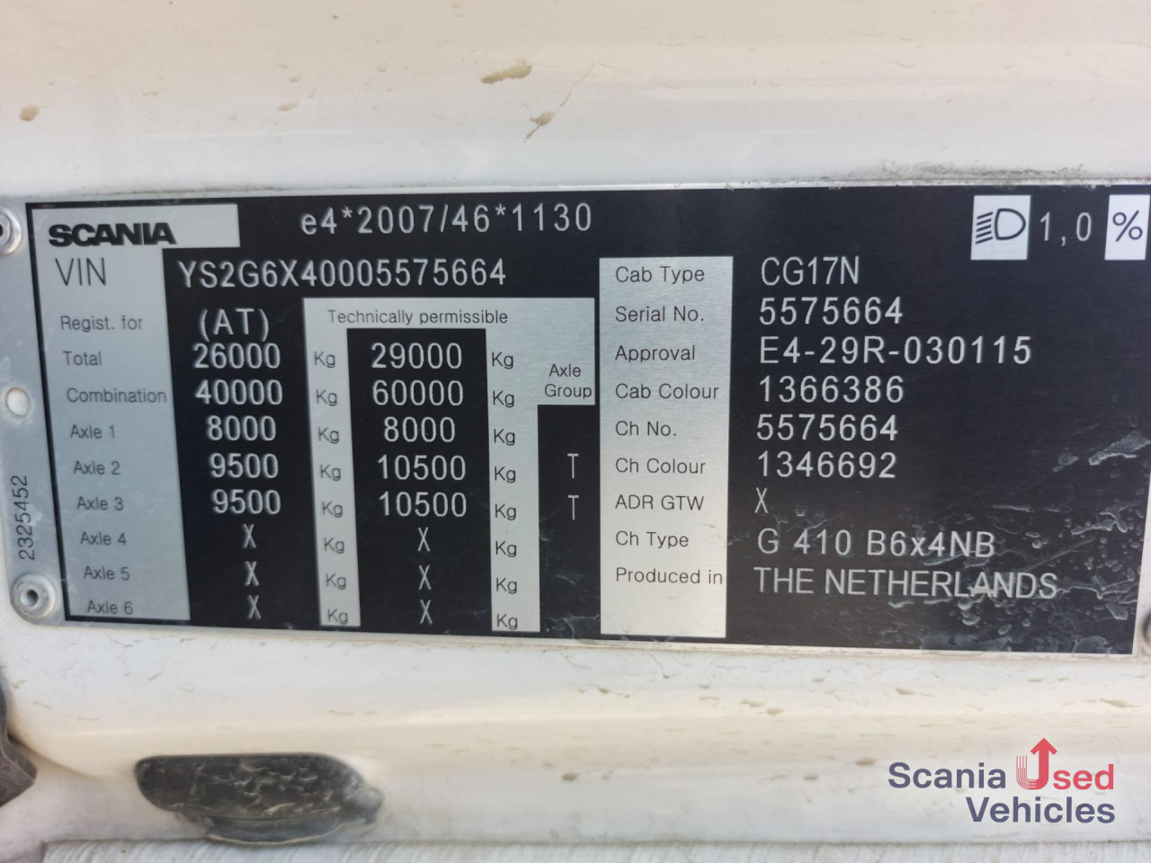 SCANIA G 410 B6x4NB Kipper+HMF3220+JIB - 덤프트럭, 크레인 트럭 : 사진 3 SCANIA G 410 B6x4NB Kipper+HMF3220+JIB - 덤프트럭, 크레인 트럭 : 사진 3