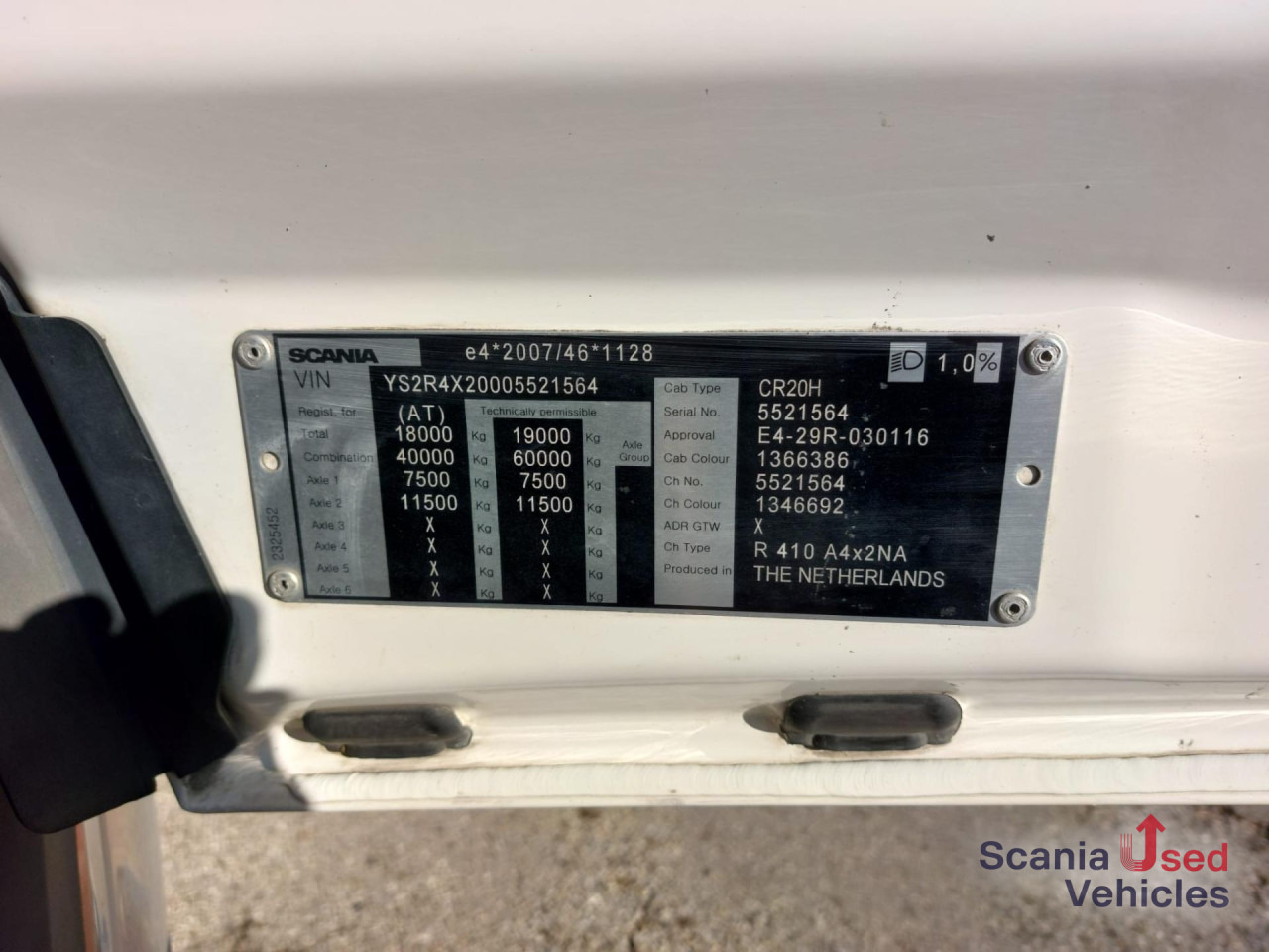 SCANIA R 410 A4x2NA Highline Hydraulik - 트랙터 유닛 : 사진 5 SCANIA R 410 A4x2NA Highline Hydraulik - 트랙터 유닛 : 사진 5