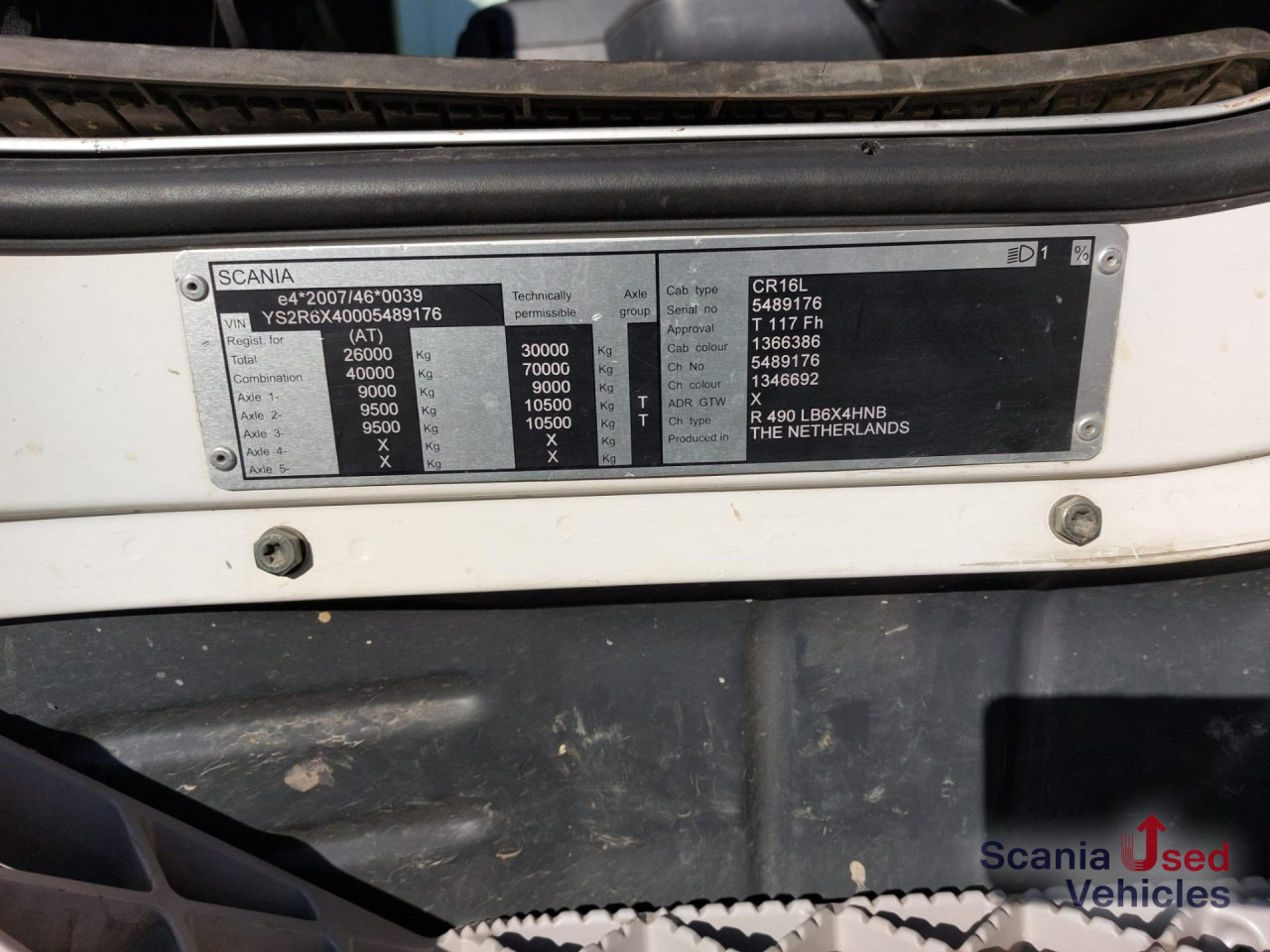 SCANIA R 490 LB6x4HNB E6 Holztransporter - 목재 트럭 : 사진 3 SCANIA R 490 LB6x4HNB E6 Holztransporter - 목재 트럭 : 사진 3