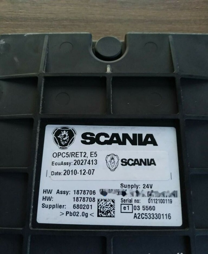 Scania OPC5 / RET2   Scania truck - ECU 트럭 용 : 사진 1 Scania OPC5 / RET2   Scania truck - ECU 트럭 용 : 사진 1