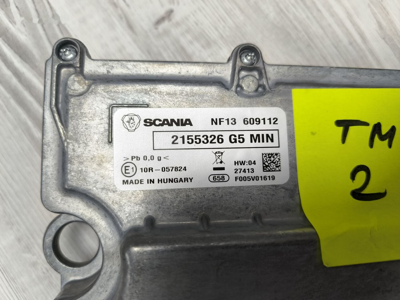 Scania TMS2 2155326   Scania - ECU 트럭 용 : 사진 1 Scania TMS2 2155326   Scania - ECU 트럭 용 : 사진 1