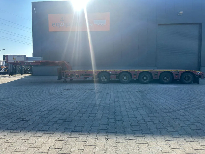 Broshuis 5ABSD-68/2, FIVE AXLE HYDRAULIC STEERED / 2x EXTENDABLE (27m) / SEMI LOW LOADER - 저하대 세미 트레일러 : 사진 4 Broshuis 5ABSD-68/2, FIVE AXLE HYDRAULIC STEERED / 2x EXTENDABLE (27m) / SEMI LOW LOADER - 저하대 세미 트레일러 : 사진 4