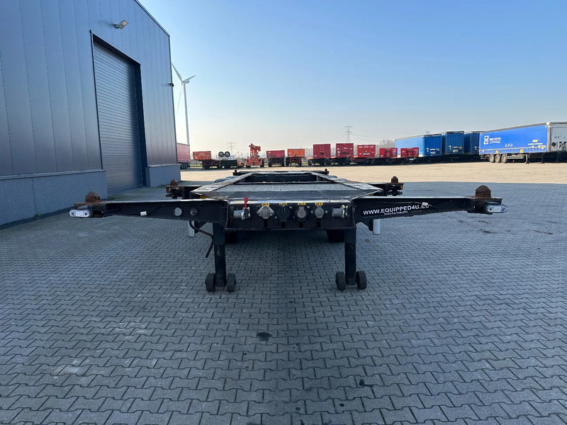 Burg 20FT + 20FT SWAP ADR (EX/II, EX/III, FL, AT) Chassis, empty weight: 3.690kg, SAF INTRADISC, 2x Liftaxle, NL-chassis - 컨테이너 운반 장치/ 스와프 보디 세미 트레일러 : 사진 5 Burg 20FT + 20FT SWAP ADR (EX/II, EX/III, FL, AT) Chassis, empty weight: 3.690kg, SAF INTRADISC, 2x Liftaxle, NL-chassis - 컨테이너 운반 장치/ 스와프 보디 세미 트레일러 : 사진 5