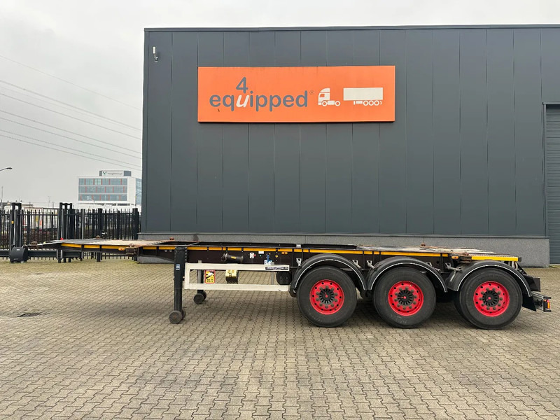 Burg 20FT ADR (EX/II, EX/III, FL, AT), empty weight: 3.690kg, SAF INTRADISC, 2x liftaxle, ALCOA, NL-Chassis - 컨테이너 운반 장치/ 스와프 보디 세미 트레일러 : 사진 2 Burg 20FT ADR (EX/II, EX/III, FL, AT), empty weight: 3.690kg, SAF INTRADISC, 2x liftaxle, ALCOA, NL-Chassis - 컨테이너 운반 장치/ 스와프 보디 세미 트레일러 : 사진 2