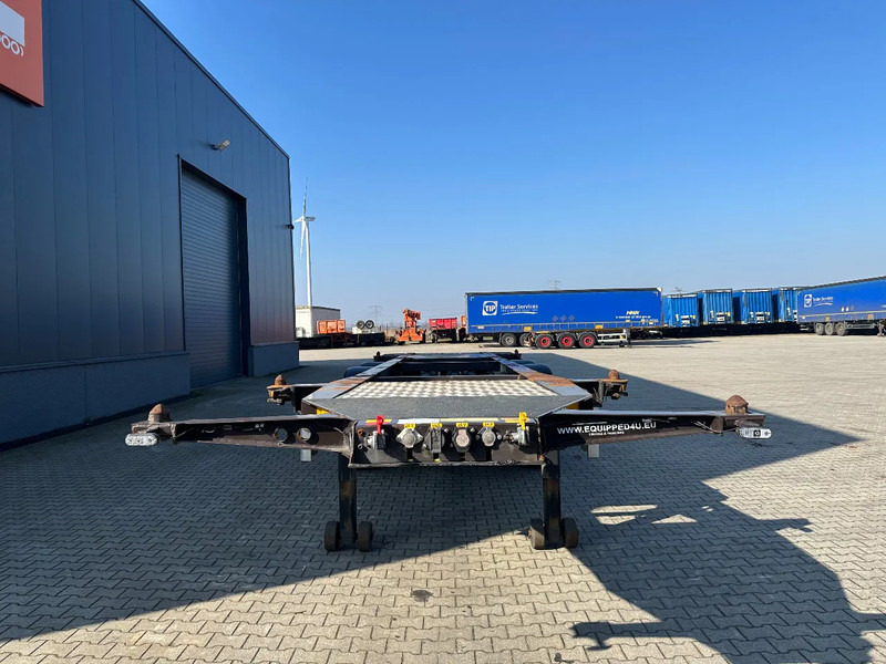 Burg 20FT ADR (EX/II, EX/III, FL, AT), empty weight: 3.690kg, SAF INTRADISC, 2x liftaxle, ALCOA, NL-Chassis - 컨테이너 운반 장치/ 스와프 보디 세미 트레일러 : 사진 4 Burg 20FT ADR (EX/II, EX/III, FL, AT), empty weight: 3.690kg, SAF INTRADISC, 2x liftaxle, ALCOA, NL-Chassis - 컨테이너 운반 장치/ 스와프 보디 세미 트레일러 : 사진 4