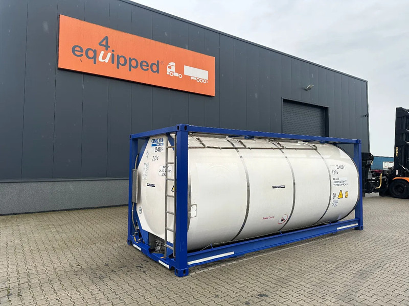 CIMC 20FT ISO, 25.060L / 1-COMP / 3 BAFFELS / T11 / 4 manholes / ADR valid until 10/2027 - 저장 탱크 : 사진 1 CIMC 20FT ISO, 25.060L / 1-COMP / 3 BAFFELS / T11 / 4 manholes / ADR valid until 10/2027 - 저장 탱크 : 사진 1