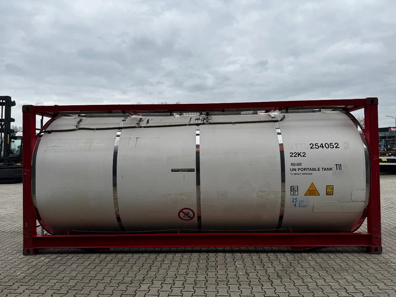 CIMC 20FT ISO, 25.080L / 1-COMP / 3 BAFFELS / T12 / 4 manholes / ADR valid until 02/2027 - 저장 탱크 : 사진 3 CIMC 20FT ISO, 25.080L / 1-COMP / 3 BAFFELS / T12 / 4 manholes / ADR valid until 02/2027 - 저장 탱크 : 사진 3