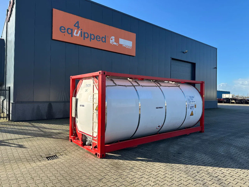 CIMC 20FT ISO, 25.080L / 1-COMP / 3 BAFFELS / T12 / 4 manholes / ADR valid until 12/2026 - 저장 탱크 : 사진 1 CIMC 20FT ISO, 25.080L / 1-COMP / 3 BAFFELS / T12 / 4 manholes / ADR valid until 12/2026 - 저장 탱크 : 사진 1