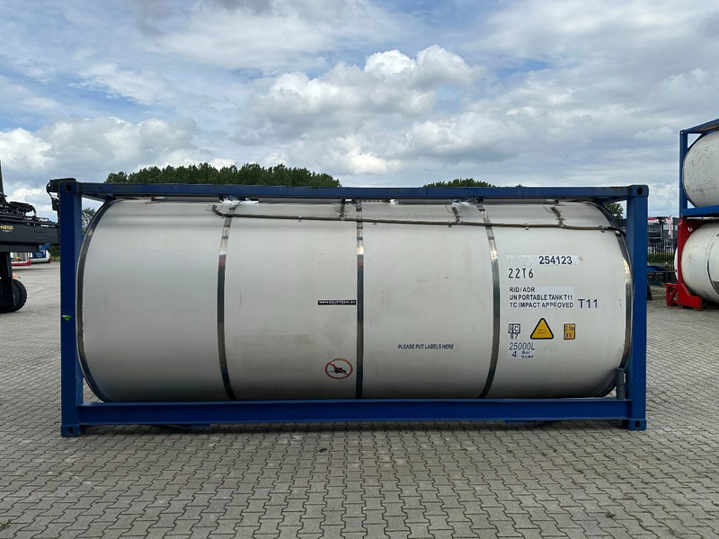 CIMC 20FT ISO, 25.090L/1-COMP/3 BAFFELS/4 manholes, 2.5Y- + CSC-inspection: 10/2026 - 저장 탱크 : 사진 3 CIMC 20FT ISO, 25.090L/1-COMP/3 BAFFELS/4 manholes, 2.5Y- + CSC-inspection: 10/2026 - 저장 탱크 : 사진 3