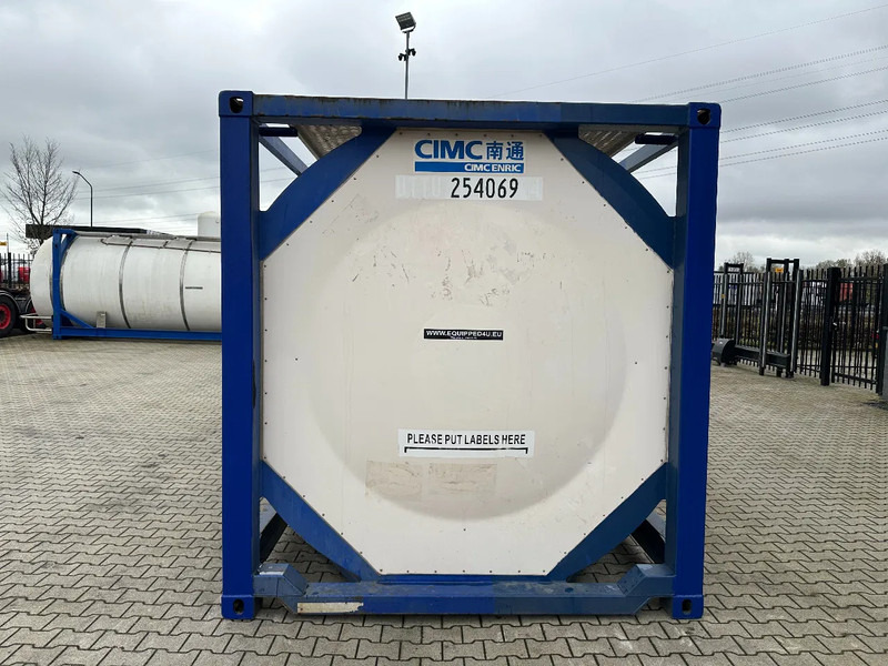 CIMC 20FT ISO, 25.090L / 1-COMP / 3 BAFFELS / T12 / 4 manholes / ADR valid until 06/2027 - 저장 탱크 : 사진 5 CIMC 20FT ISO, 25.090L / 1-COMP / 3 BAFFELS / T12 / 4 manholes / ADR valid until 06/2027 - 저장 탱크 : 사진 5