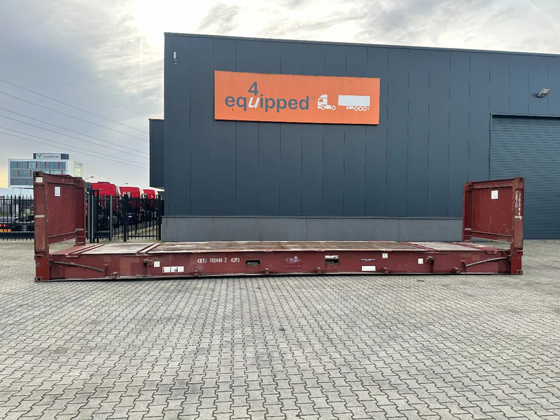 CIMC 40FT FLATRACK FLUSH FOLDING / CSC: 10/2027 / 10x available - 배송 컨테이너 : 사진 2 CIMC 40FT FLATRACK FLUSH FOLDING / CSC: 10/2027 / 10x available - 배송 컨테이너 : 사진 2