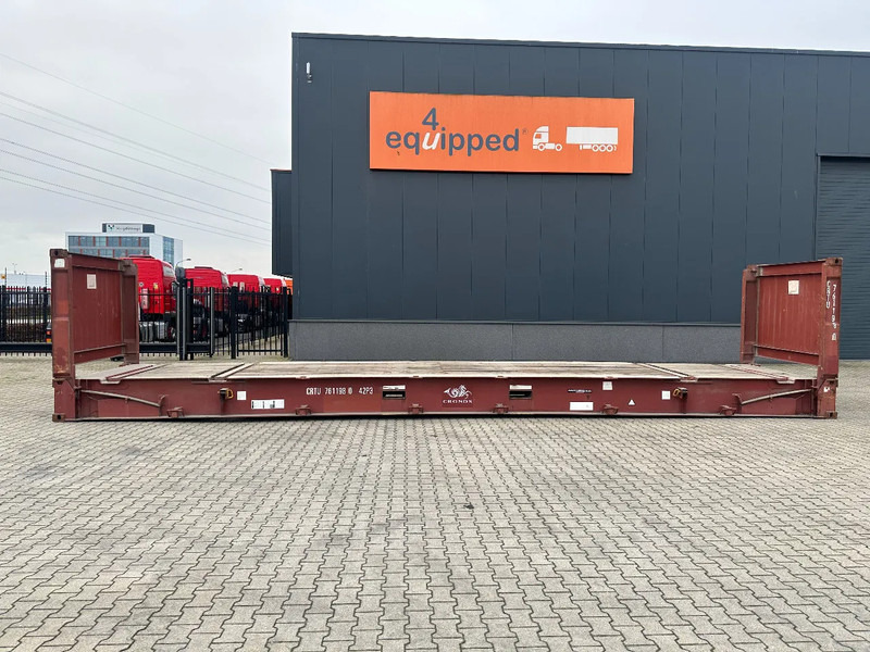 CIMC 40FT FLATRACK FLUSH FOLDING / CSC: 10/2027 / 10x available - 배송 컨테이너 : 사진 2 CIMC 40FT FLATRACK FLUSH FOLDING / CSC: 10/2027 / 10x available - 배송 컨테이너 : 사진 2
