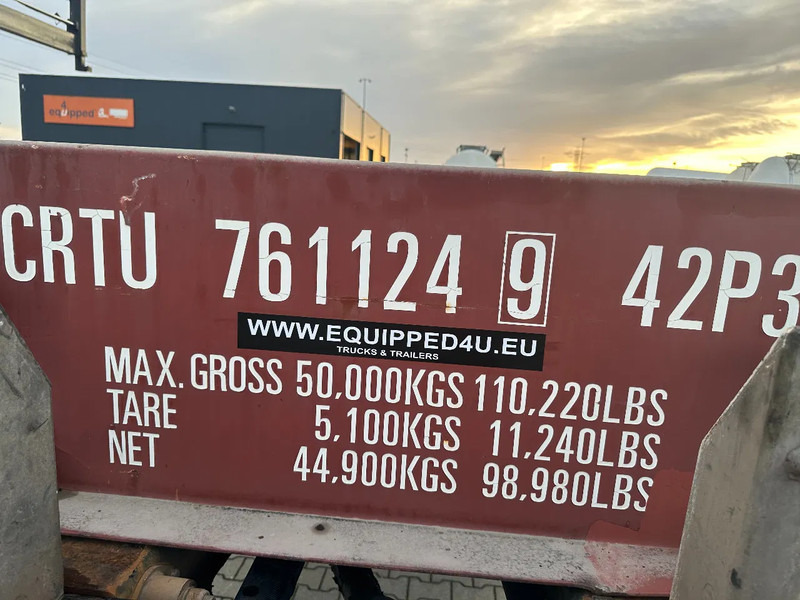 리스 CIMC 40FT FLATRACK FLUSH FOLDING / CSC: 10/2027 / 10x available CIMC 40FT FLATRACK FLUSH FOLDING / CSC: 10/2027 / 10x available : 사진 14 리스 CIMC 40FT FLATRACK FLUSH FOLDING / CSC: 10/2027 / 10x available CIMC 40FT FLATRACK FLUSH FOLDING / CSC: 10/2027 / 10x available : 사진 14