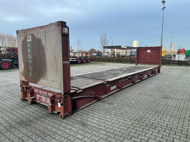 CIMC 40FT FLATRACK FLUSH FOLDING / CSC: 10/2027 / 10x available - 배송 컨테이너 : 사진 4 CIMC 40FT FLATRACK FLUSH FOLDING / CSC: 10/2027 / 10x available - 배송 컨테이너 : 사진 4