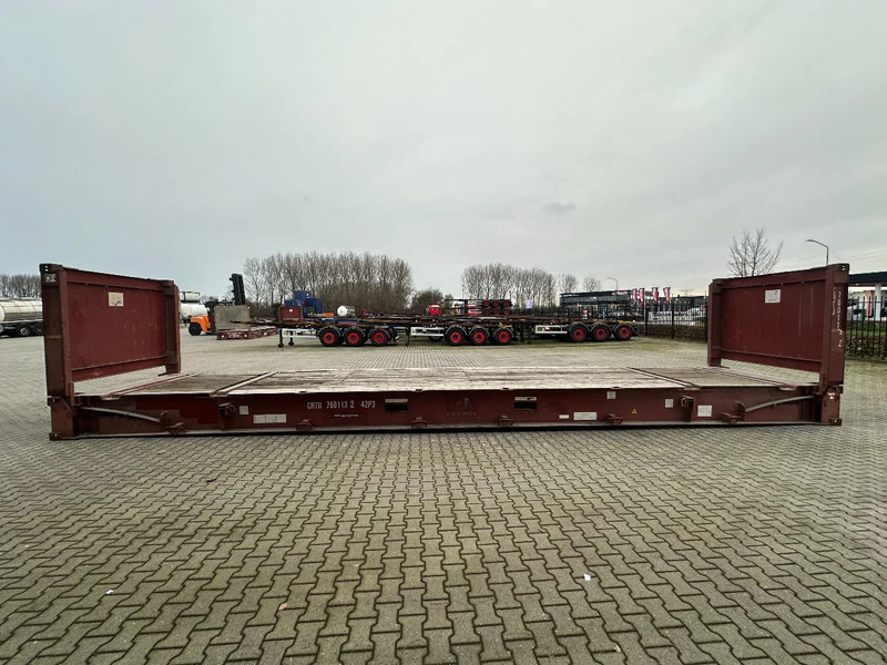CIMC 40FT FLATRACK FLUSH FOLDING / CSC-test: 12/2027 / 10x available - 배송 컨테이너 : 사진 3 CIMC 40FT FLATRACK FLUSH FOLDING / CSC-test: 12/2027 / 10x available - 배송 컨테이너 : 사진 3