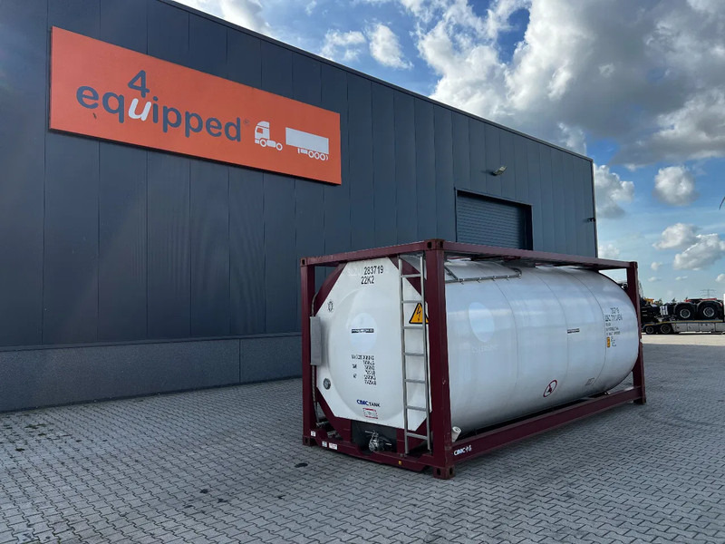 CIMC UNUSED, BOTH FOOD STUFF/CHEMICAL USE, 20FT ISO, 25.000L, L4BN, UN Portable, T11, test: 12-2026 - 저장 탱크 : 사진 1 CIMC UNUSED, BOTH FOOD STUFF/CHEMICAL USE, 20FT ISO, 25.000L, L4BN, UN Portable, T11, test: 12-2026 - 저장 탱크 : 사진 1